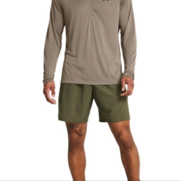 New Under Armour WOVEN WDMK SHORTS green - Picture 6 of 10
